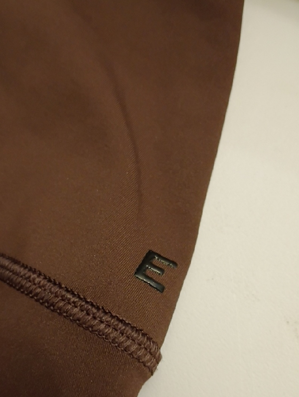 Everlane Brown High-Rise Cropped Leggings - Picture 5 of 8